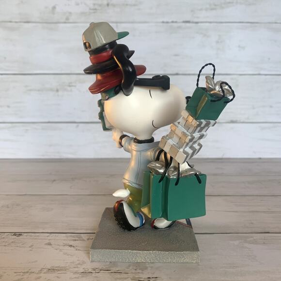 Peanuts Westland Giftware On the Town Item No. 8401 Shopaholic Figurine - Picture 6 of 11